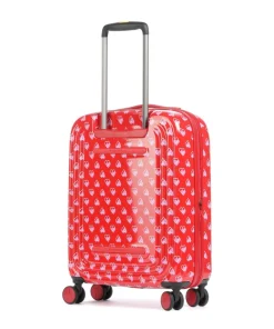 Logoduck+ Printed 4-Rollen Trolley rot 55 cm