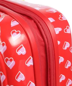 Logoduck+ Printed 4-Rollen Trolley rot 55 cm