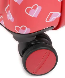 Logoduck+ Printed 4-Rollen Trolley rot 55 cm