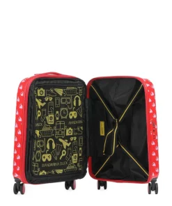 Logoduck+ Printed 4-Rollen Trolley rot 55 cm