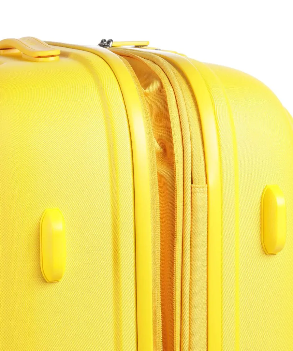 Logoduck+ 4-Rollen Trolley gelb 75 cm