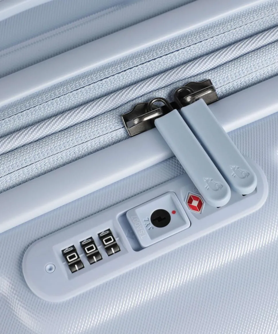 Logoduck+ 4-Rollen Trolley hellblau 69 cm