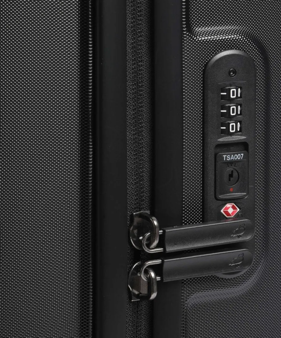 Logoduck+ 4-Rollen Trolley schwarz 55 cm