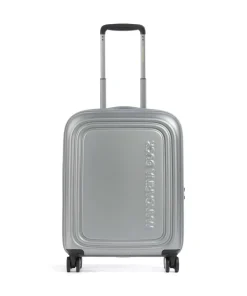 Logoduck+ 4-Rollen Trolley silber 55 cm