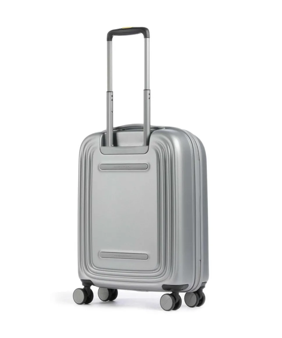 Logoduck+ 4-Rollen Trolley silber 55 cm