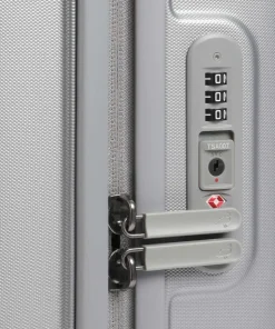 Logoduck+ 4-Rollen Trolley silber 55 cm