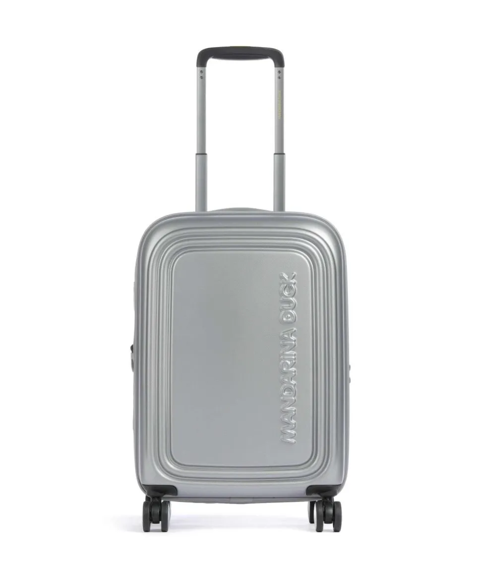 Logoduck+ 4-Rollen Trolley silber 55 cm