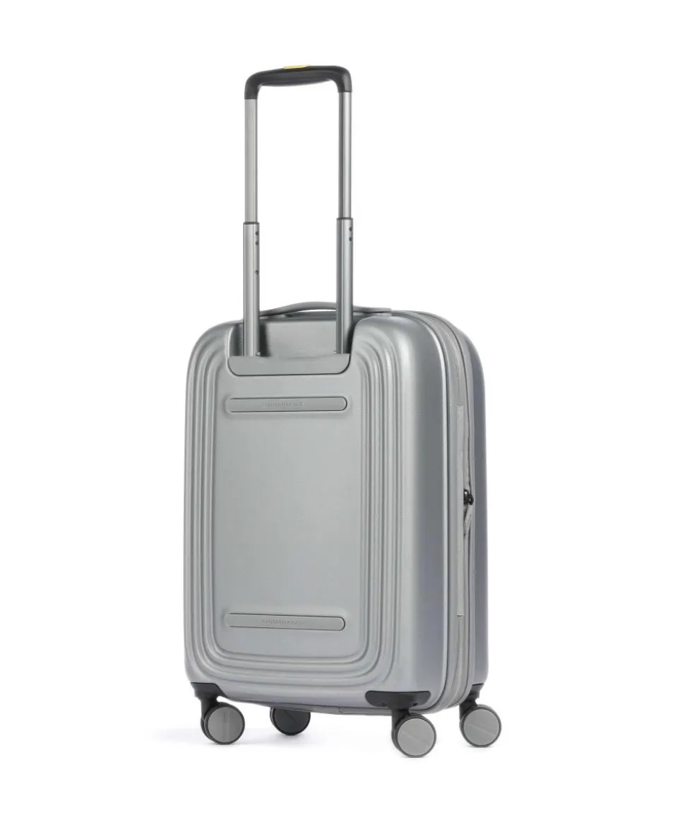 Logoduck+ 4-Rollen Trolley silber 55 cm