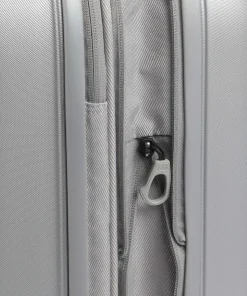 Logoduck+ 4-Rollen Trolley silber 55 cm