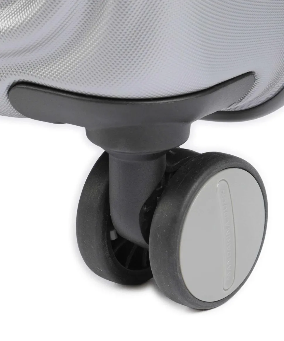 Logoduck+ 4-Rollen Trolley silber 55 cm