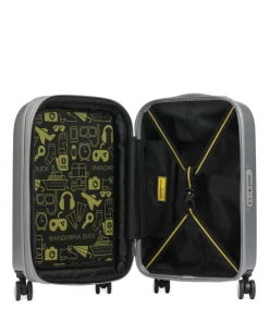 Logoduck+ 4-Rollen Trolley silber 55 cm