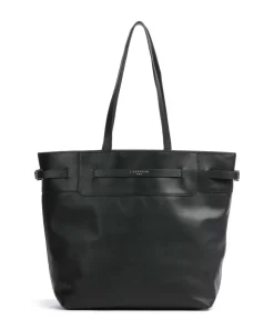 Lora Calf Optic L Shopper fein genarbtes Kalbsleder schwarz