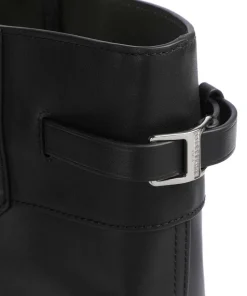 Lora Calf Optic L Shopper fein genarbtes Kalbsleder schwarz