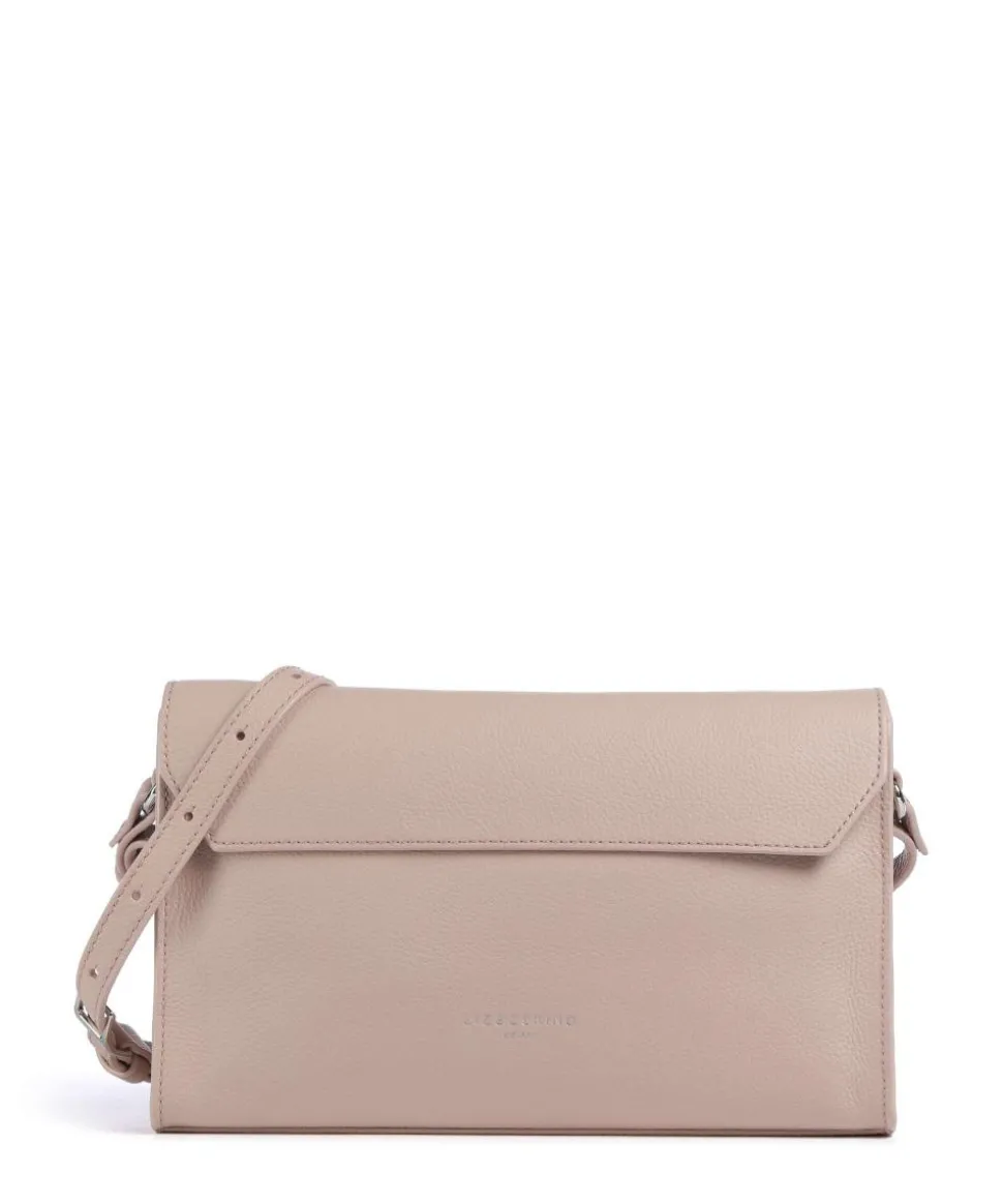 Lora Small Pebble S Umhängetasche fein genarbtes Rindsleder rosa