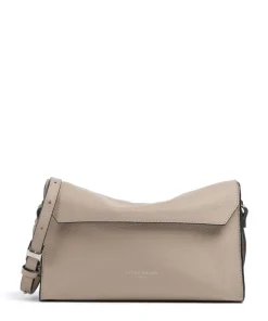 Lora Small Pebble S Umhängetasche genarbtes Rindsleder beige
