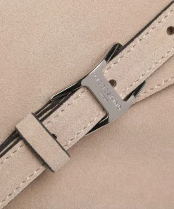 Lora Suede M Umhängetasche aufgerautes Leder beige