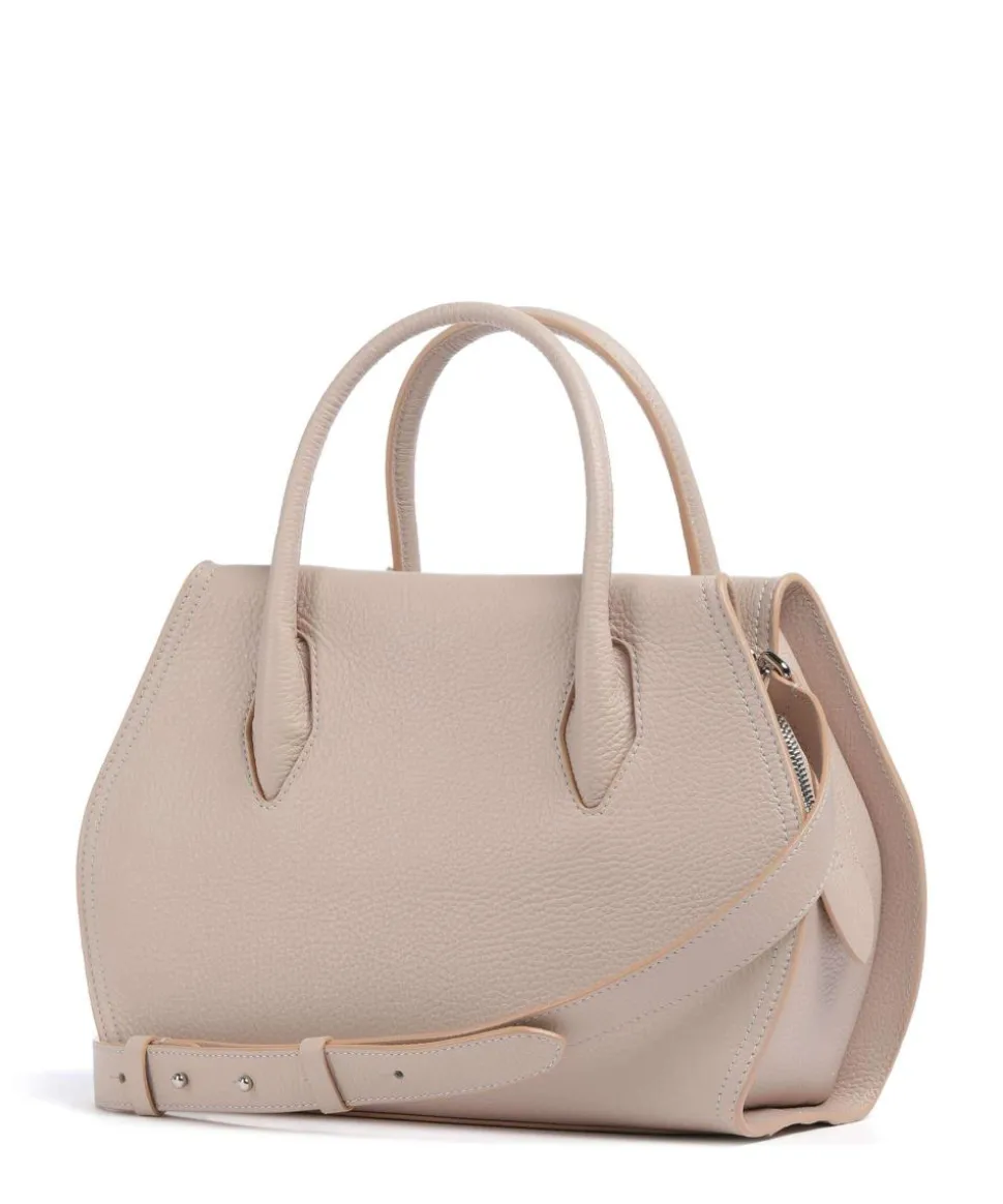 Lord Handtasche genarbtes Leder altrosa