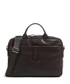 Loreto Pandion Aktentasche 14″ Pull-Up Rindsleder dunkelbraun