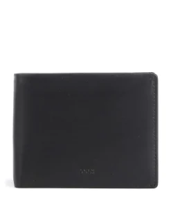 Loreto Typhon RFID Geldbörse Rindsleder schwarz