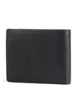 Loreto Typhon RFID Geldbörse Rindsleder schwarz