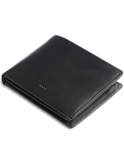 Loreto Typhon RFID Geldbörse Rindsleder schwarz