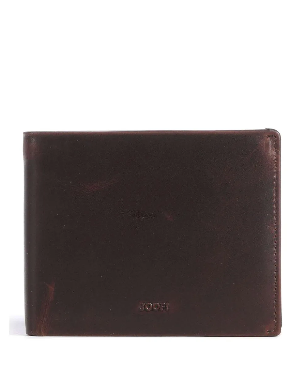 Loreto Typhon RFID Geldbörse Rindsleder dunkelbraun