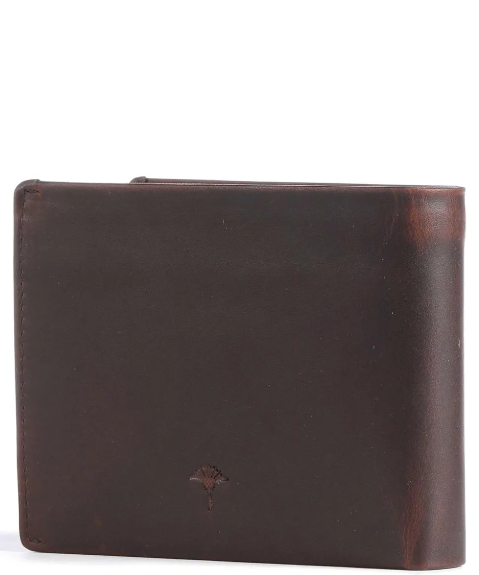 Loreto Typhon RFID Geldbörse Rindsleder dunkelbraun