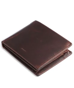 Loreto Typhon RFID Geldbörse Rindsleder dunkelbraun