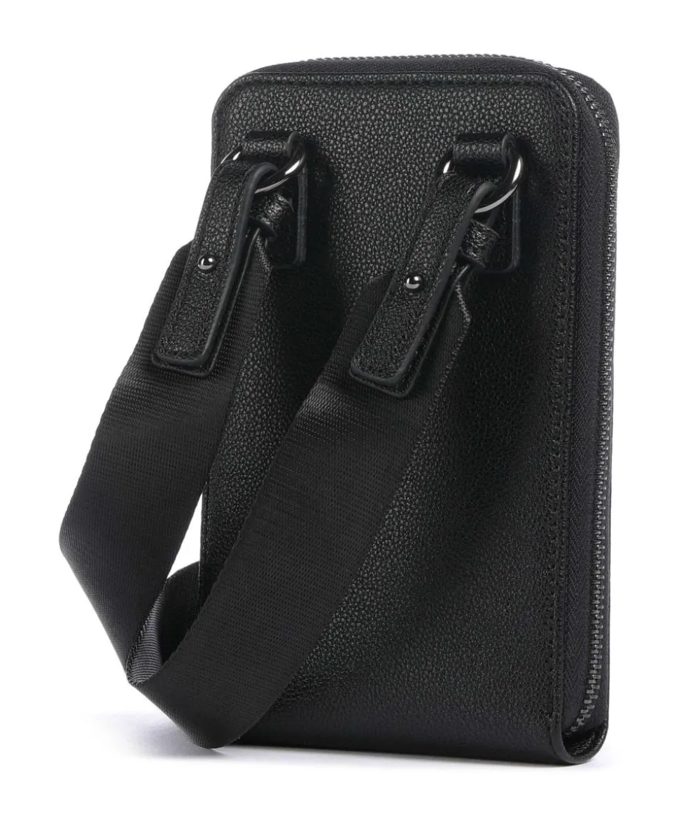 Lost in Sounds Umhängetasche Lederimitat schwarz