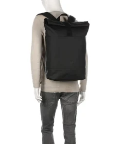 Lotus Hajo Large Rolltop Rucksack 16″ Polyester, Polyurethane schwarz