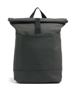 Lotus Hajo Medium Rolltop Rucksack 17″ Polyurethane dunkelgrau