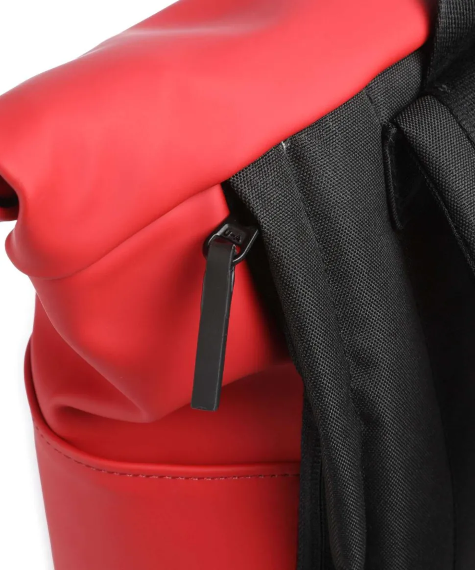 Lotus Hajo Medium Rolltop Rucksack 17″ Polyurethane rot