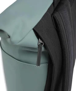 Lotus Hajo Medium Rolltop Rucksack 17″ Polyurethane grünblau