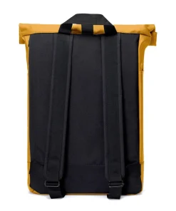 Lotus Hajo Medium Rolltop Rucksack 17″ Polyurethane senfgelb