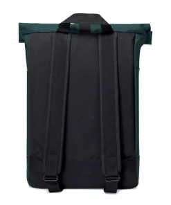 Lotus Hajo Medium Rolltop Rucksack 17″ Polyurethane dunkelgrün