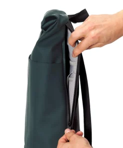 Lotus Hajo Medium Rolltop Rucksack 17″ Polyurethane dunkelgrün