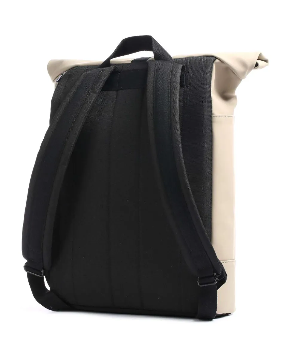Lotus Hajo Medium Rolltop Rucksack 17″ Polyurethane nude