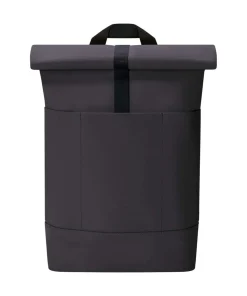 Lotus Hajo Medium Rolltop Rucksack 17″ Polyurethane schwarz