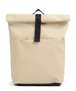 Lotus Hajo Mini Rolltop Rucksack 16″ Polyurethane beige