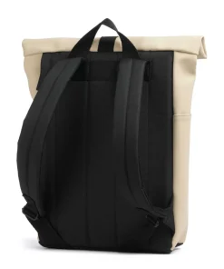 Lotus Hajo Mini Rolltop Rucksack 16″ Polyurethane beige