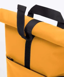 Lotus Hajo Mini Rolltop Rucksack 16″ Polyurethane senfgelb