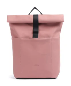 Lotus Hajo Mini Rolltop Rucksack 16″ Polyurethane rosa