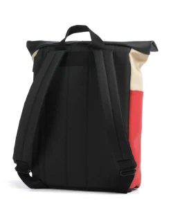 Lotus Hajo Mini Rolltop Rucksack 16″ Polyurethane rot