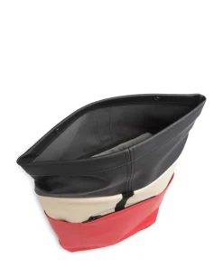 Lotus Hajo Mini Rolltop Rucksack 16″ Polyurethane rot