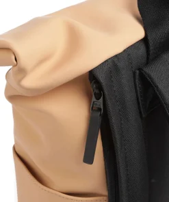 Lotus Hajo Mini Rolltop Rucksack 16″ Polyurethane nude