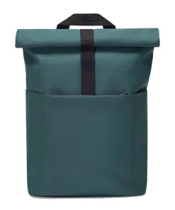 Lotus Hajo Mini Rolltop Rucksack 16″ Polyurethane dunkelgrün