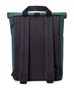 Lotus Hajo Mini Rolltop Rucksack 16″ Polyurethane dunkelgrün