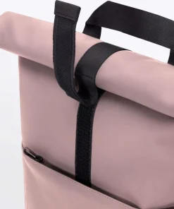 Lotus Hajo Mini Rolltop Rucksack 16″ Polyurethane altrosa