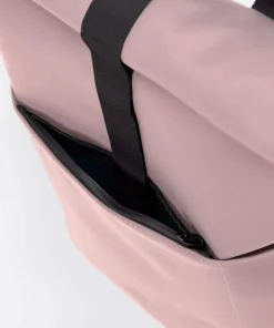 Lotus Hajo Mini Rolltop Rucksack 16″ Polyurethane altrosa