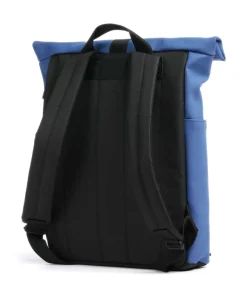 Lotus Hajo Mini Rolltop Rucksack 16″ Polyurethane blau